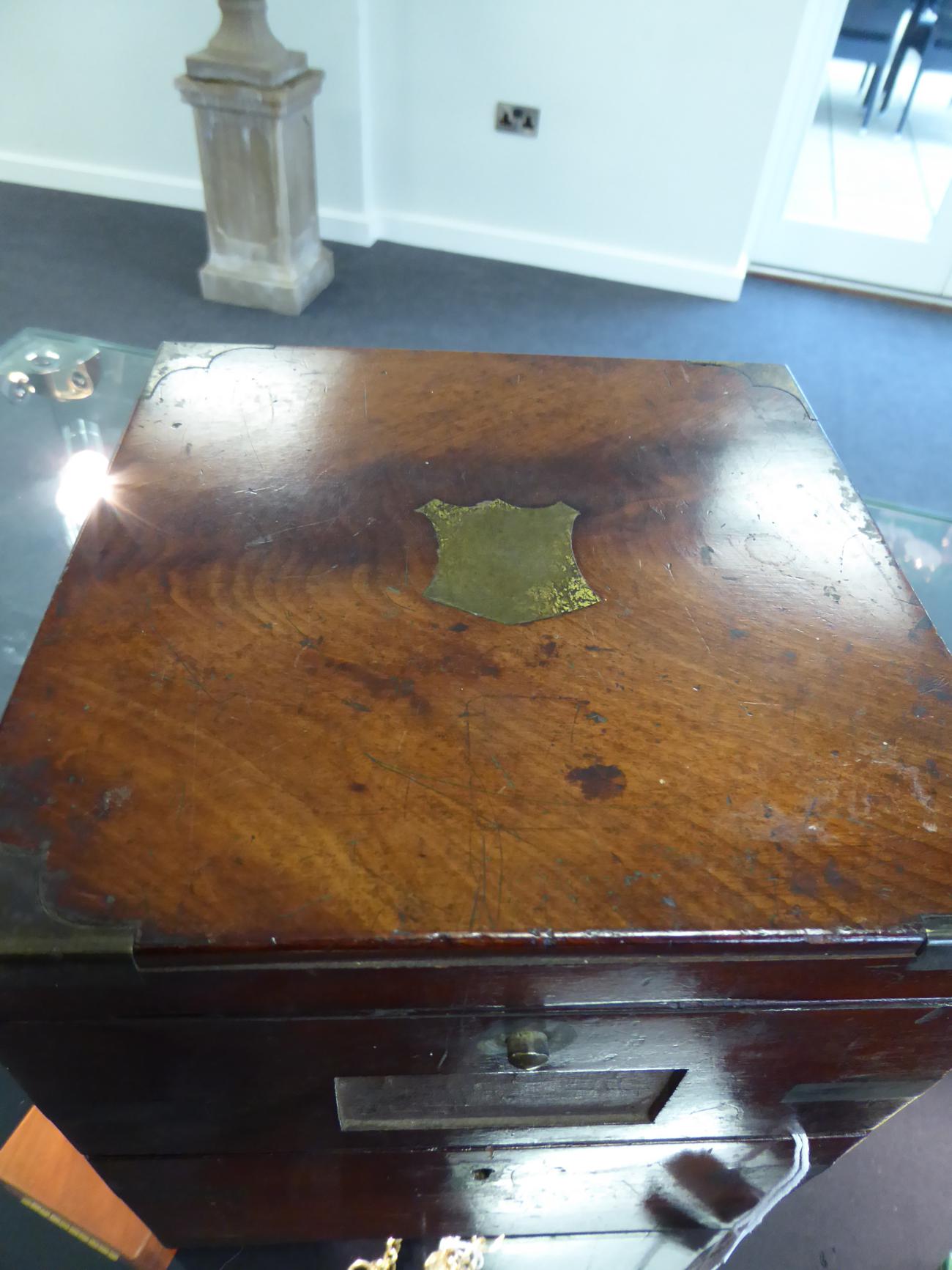 A Mahogany Two Day Marine Chronometer, signed Grant & Son, Carlisle, Watchmaker to the Admiralty, - Image 5 of 12