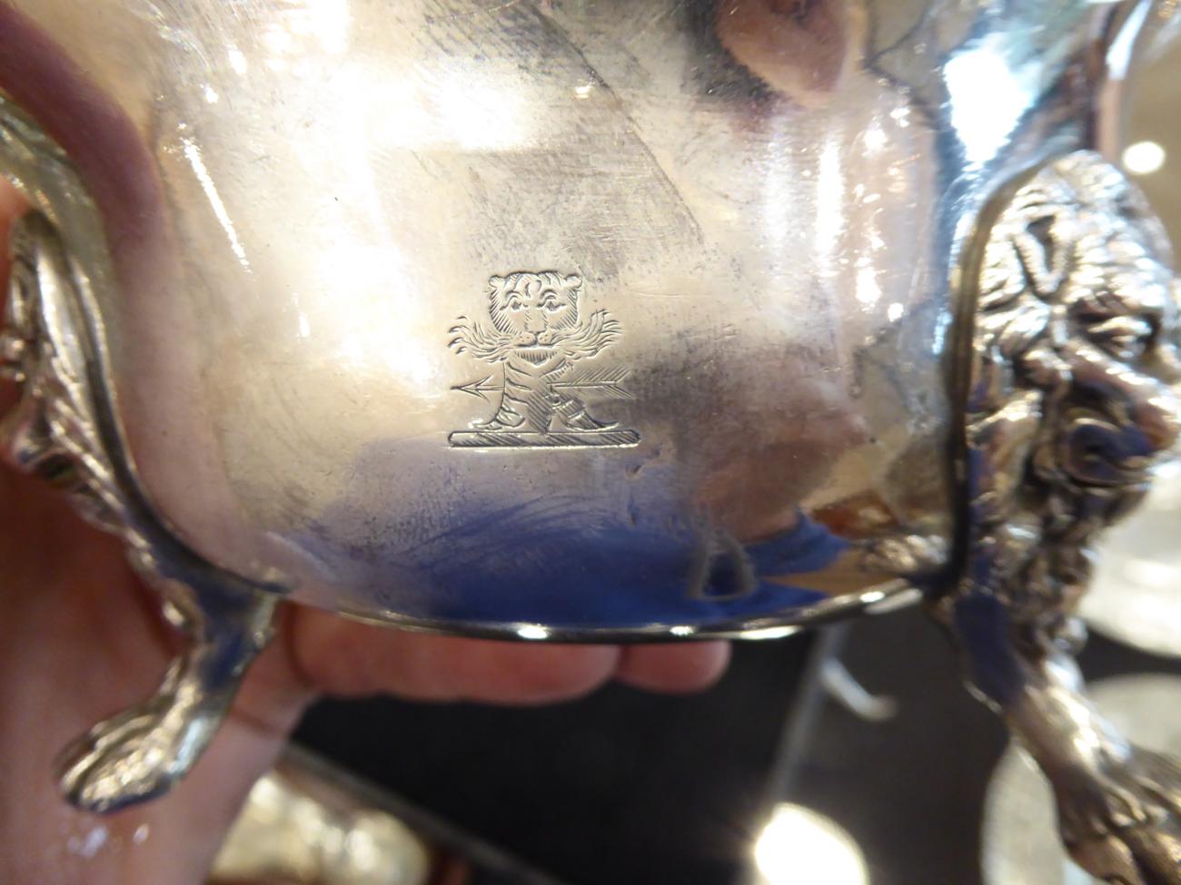 A Pair of George II Provincial Silver Sauceboats, James Kirkup Newcastle 1747, with shaped rim, - Image 3 of 7