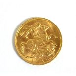 An Edwardian VII 1906, gold sovereign