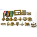 A First World War Trio, comprising 1914-15 Star, British War Medal, 1914-1920 and Victory Medal,
