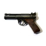 PURCHASER MUST BE 18 YEARS OF AGE OR OVER A ''The Webley Senior'' .22 Calibre Air Pistol, No.518,