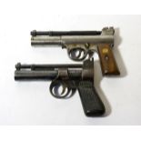 PURCHASER MUST BE 18 YEARS OF AGE OR OVER A Webley Junior .177 Calibre Air Pistol, No.768, chequered