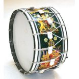 A Regimental Bass Drum, to the 1st. Battalion, Green Howards, Alexandra Princess of Wales's Own