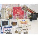 An Assortment of Military and Royal Commemorative Memorabilia, including souvenir handkerchiefs;