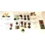 A Collection of German Medals and Decorations, comprising: Franco-Prussian War - War Medal; First