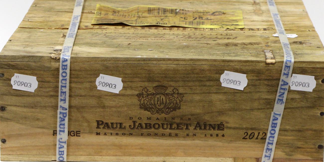 Paul Jaboulet Aine Domaine de Thalabert Crozes-Hermitage 2012, half case, owc (six bottles)