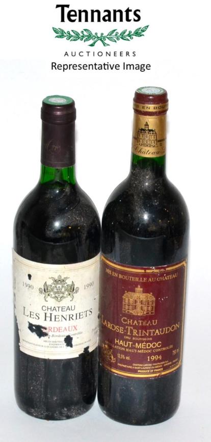 A Mixed Parcel of 1980's and 1990's vintage claret (twelve bottles) U: viewing essential