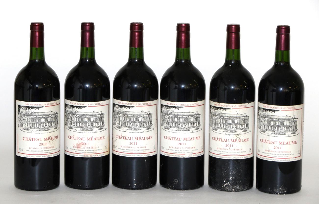 Chateau Meaume 2011, Bordeaux Superieur, magnum (x6) (six magnums)