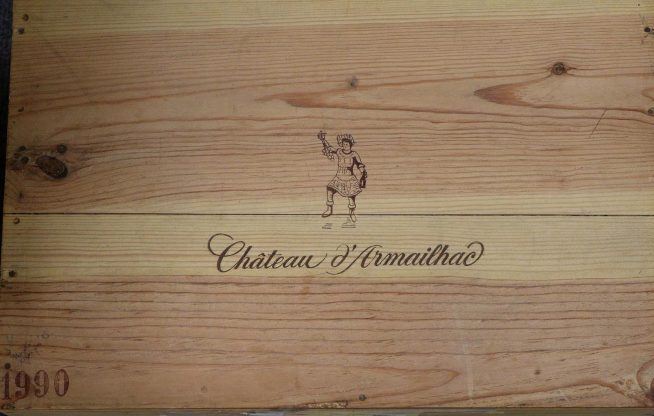 Baron Philippe de Rothschild Chateau d'Armailhac 1990, Pauillac (x6), owc (six bottles)