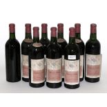 Chateau Gazin 1964, Pomerol (x9) (nine bottles) U: all upper shoulder to top shoulder, almost all