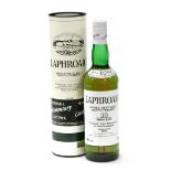 Laphroaig 10 Year Old - Pre Royal Warrant, 70cl, 40%, with original tube