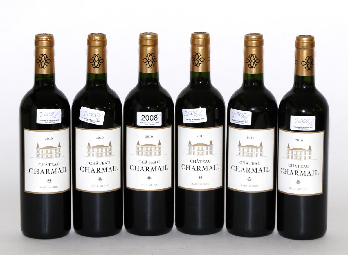 Chateau Charmail 2010, Haut-Medoc (x6) (six bottles)