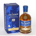 Kilchoman 10th Anniversary Release 10 Year Old, 2559/3000, 58.2%, 700ml, in original carton