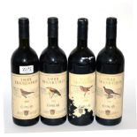 Castellare di Castellina 'I Sodi di San Niccolo' 1983, 1986, 1987, 1990 (four bottles)