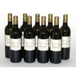 Denis Dubourdieu Drapeaux de Floridene Blanc 2011, Graves (x10) (ten bottles)