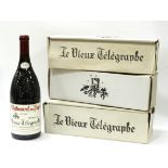 Domaine du Vieux Telegraphe Chateauneuf-du-Pape La Crau 2006, magnum (x2); Domaine du Vieux