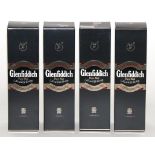 Glenfiddich Pure Malt, 75cl, 40% (x4) (four bottles)