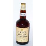 Haig's Gold Label Springcap, by appointment to H M The Queen, 70 proof