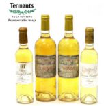A Mixed Parcel of Sauternes Comprising: Denis Dubourdieu Chateau Doisy-Daene 2012, half bottle (x3);