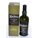 Ardbeg 17 Year Old, 70cl, 40%, in original carton