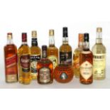 A Mixed Parcel of Whisky Including: Millar's; Grant's; Chivas Regal; Grand Macnish (ten bottles) See