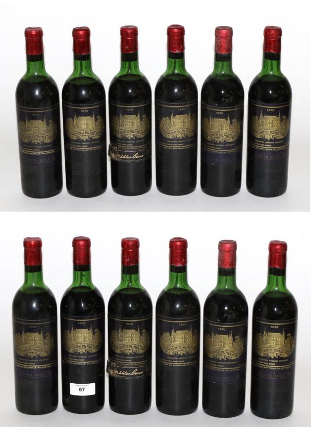 Chateau Palmer 1970, Margaux, owc (twelve bottles)