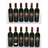 Chateau Palmer 1970, Margaux, owc (twelve bottles)