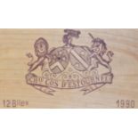 Chateau Cos d'Estournel 1990, St Estephe, owc (twelve bottles) U: removed from The Wine Society 28/