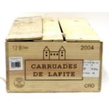 Chateau Lafite Rothschild 'Carruades de Lafite' 1990, Pauillac (x5) (five bottles)