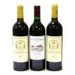 Chateau Tertre Roteboeuf 1990, St-Emilion Grand Cru; Chateau l'Hermitage 1998, St-Emilion Grand