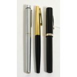 Group of three Sheaffer fountain pens