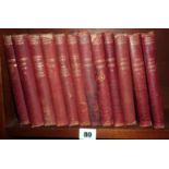 Twelve volumes of "Oxford India Paper Dickens"