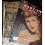 Assorted 1940's newspapers and magazines, and Robert Opie's "The Wartime Scrapbook"