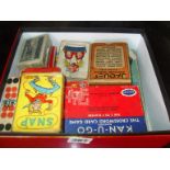 Collection of assorted old playing cards