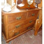 Edwardian mahogany chest of drawers