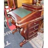 Mahogany Davenport desk