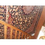 Modern Keshan rug, 1.90m x 1.40m