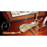 Vintage Vintner brass cork puller/wine bottle opener by Rogar