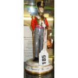 A Michael Sutty figure of an 1826 Regiment of Foot soldier (A/F), with certificate