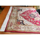 Modern Heriz rug, 1.90m x 1.40m