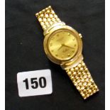 Rolex 18ct gold Cellini wristwatch with 18ct gold bracelet & clasp (No. 6622), c.1995