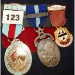 Three Masonic medals