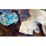 Silk scarves, silk shirts & tablecloths etc