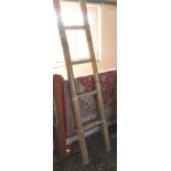 A bamboo ladder