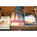 Box of books on Mythology & other subjects