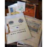 Ephemera relating to Shipping Lines & Travel