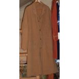 Brown "open all hours" warehouse coat by Westcot, size 40