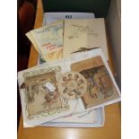 Collection of Victorian & later greetings cards