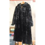 Ladies black fur coat from M Michaels of Bristol