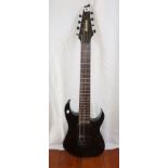 Guitar: Ibanez RG8 8-string, black, S.N. I130809265, Indonesia, with case